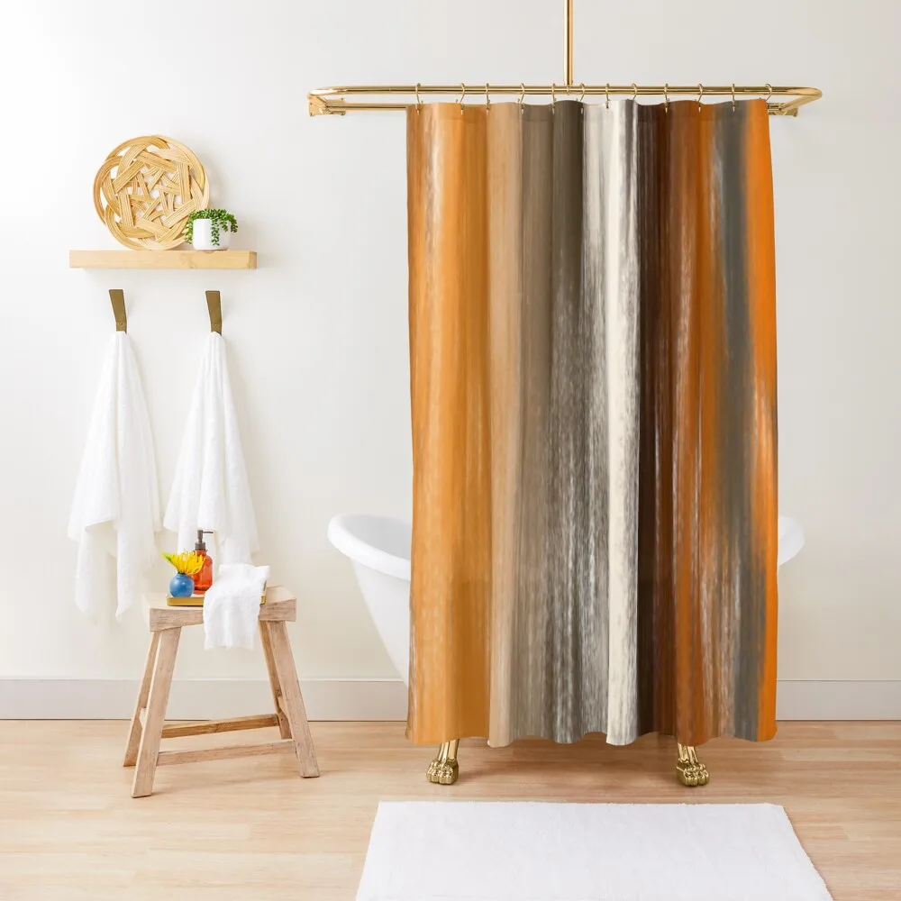 

Orange Shower Curtain Bathroom Shower Shower For Bathroom Set Waterproof Bath And Anti-Mold Bathroom For Curtain
