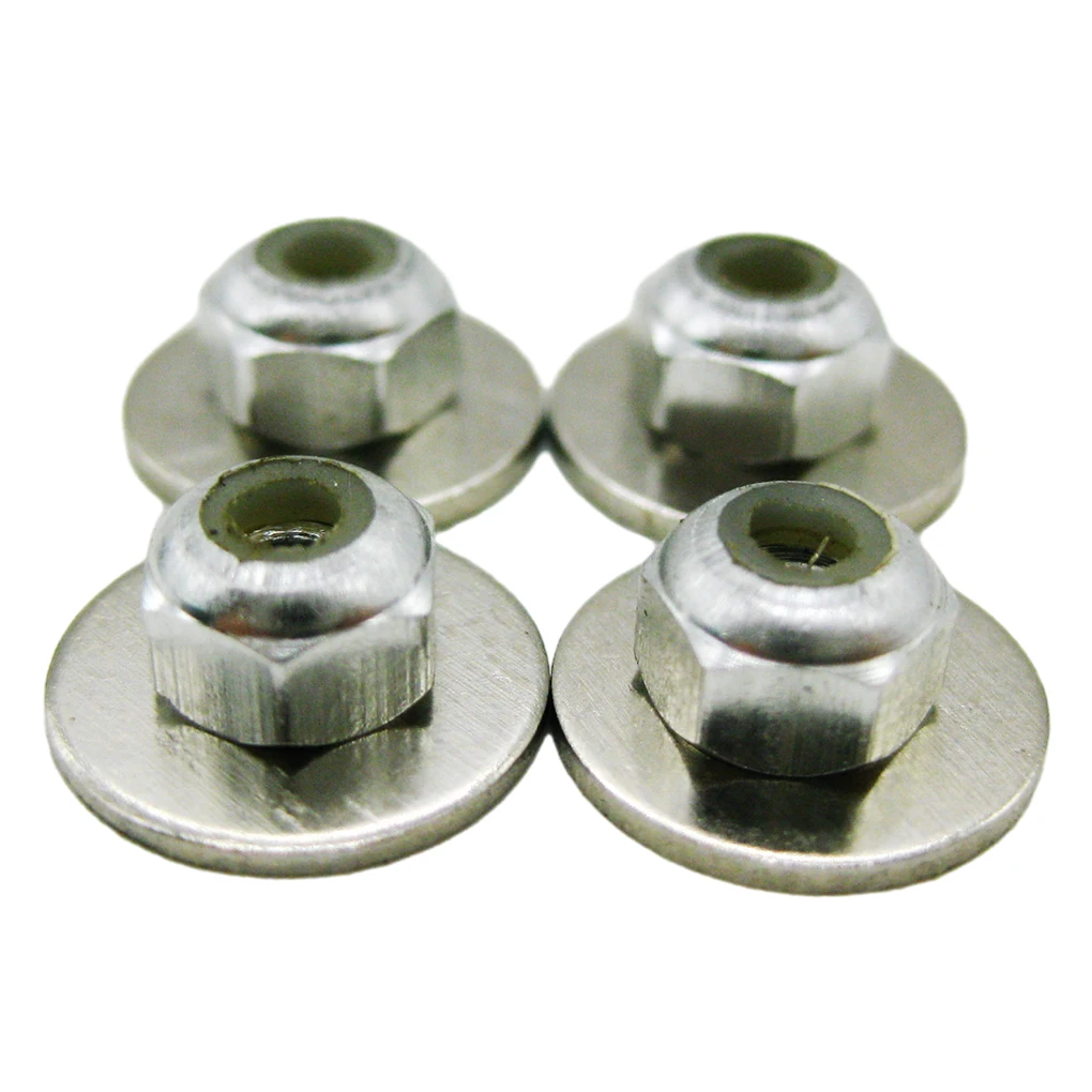 4pcs/set M3 Tire Nut 4PCS For 1/14 LC Racing Fit M3 Tire Nut 4PCS For LC Racing 1/14 Electric EMB black