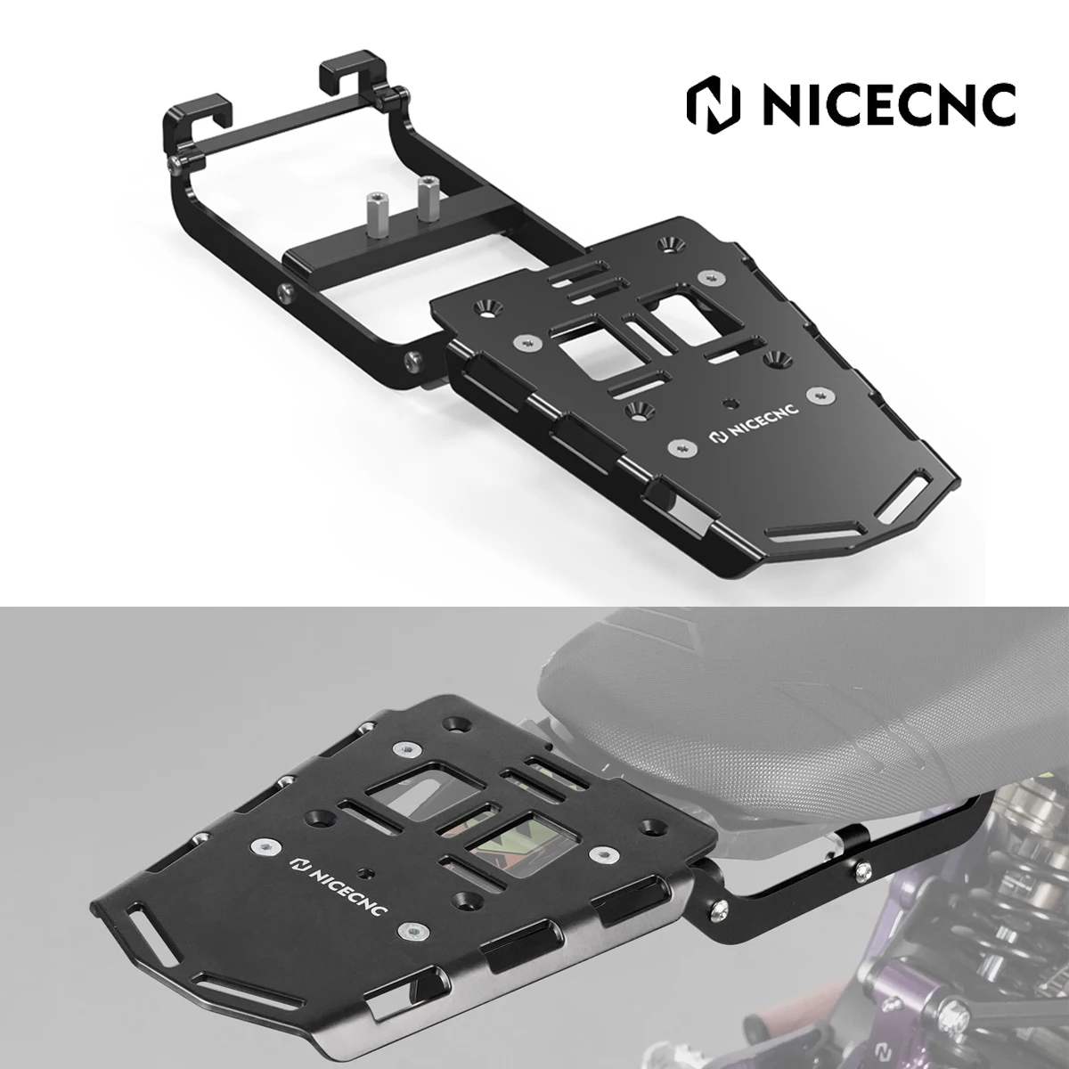 

NICECNC For Surron Light Bee X Rear Luggage Rack Cargo Bracket For Sur-Ron Light Bee S L1E For Segway X160 X260 Electric Bike