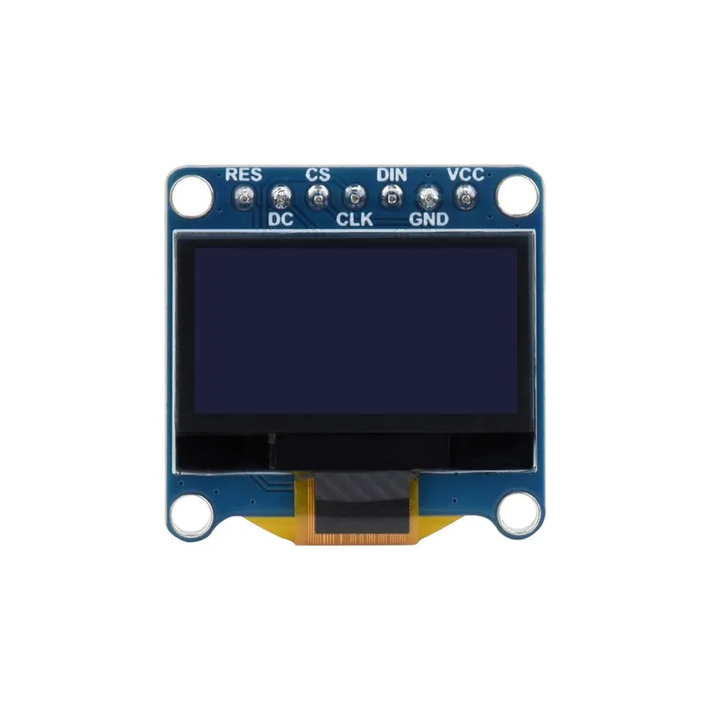 2PCS/LOTS Waveshare 0.96inch OLED Display Module, 128×64 Resolution, SPI / I2C Communication