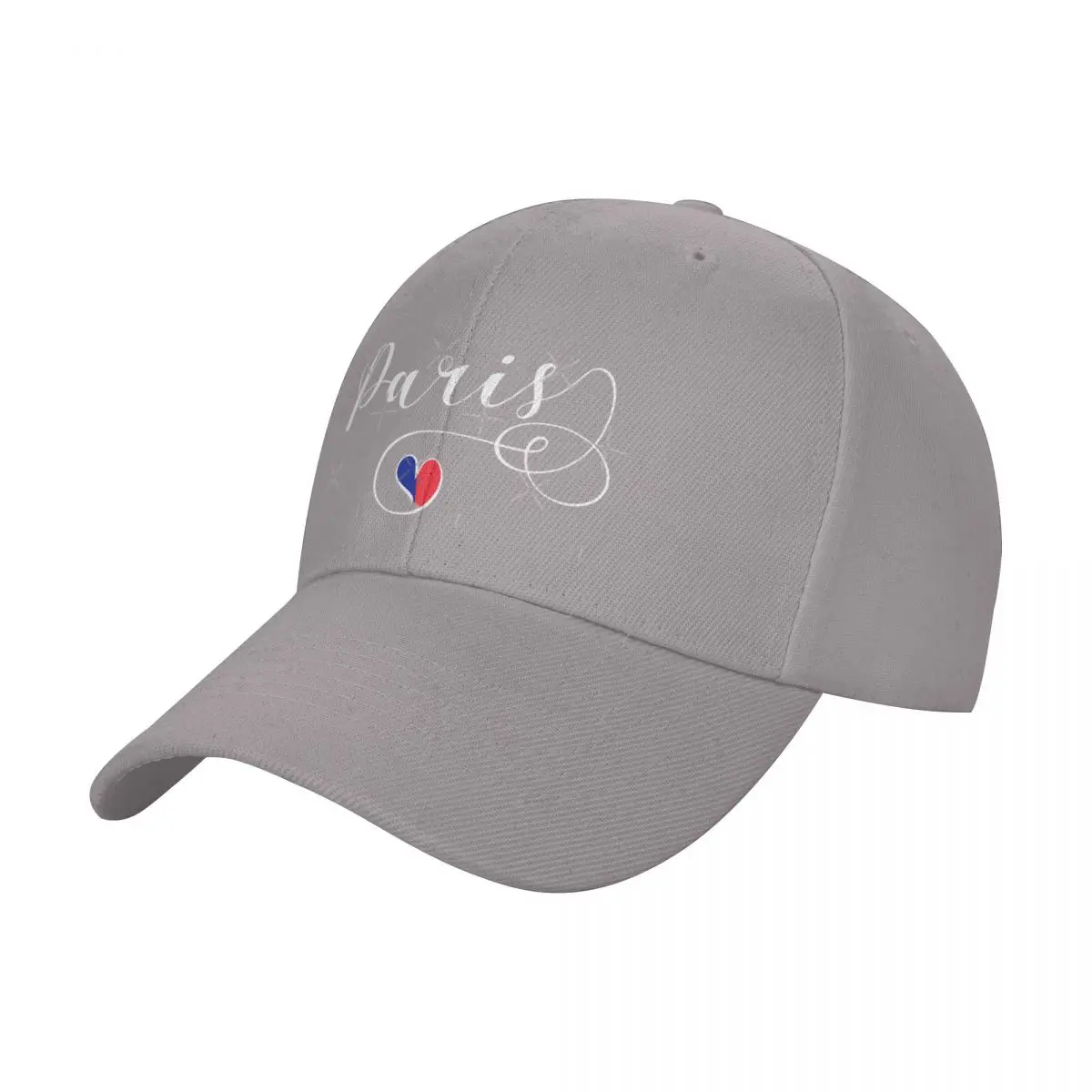 

Paris Love Paris Flag Heart Paris Fashion Baseball Cap Peaked Cap Men's Hat Women's Cap Women's Sun Hat