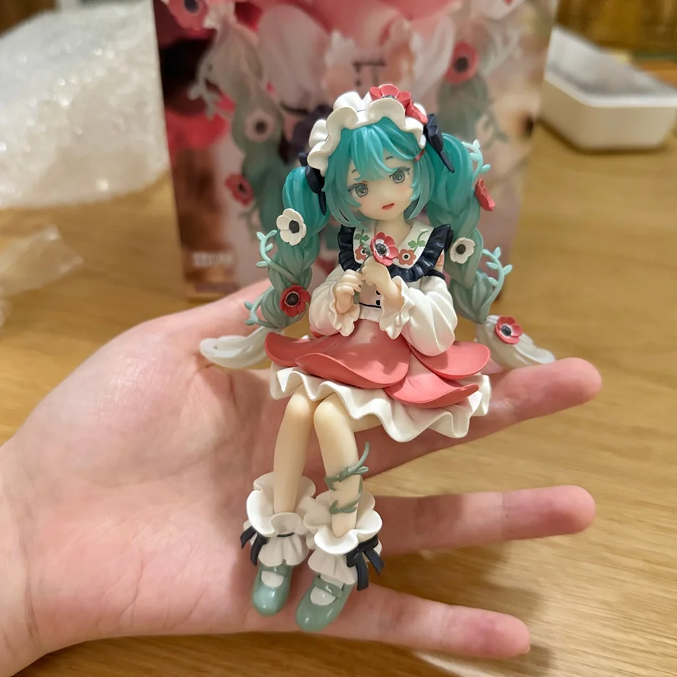 2 أنواع هاتسون ميكو أنيمي الشكل اللعب زهرة الجنية جمع ميكو Kawaii الكرتون البلاستيكية عمل تمثال نموذج دمية هدايا عيد الميلاد