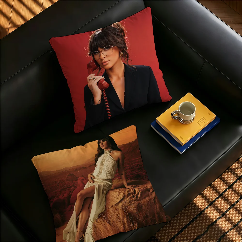 Singer E-Ella L-Langley Dandelion Pillow Case Square Bedroom Headboard Sofa Living Room Backrest Cushion Nap Pillow