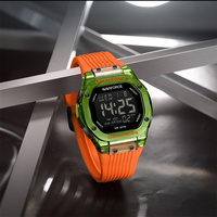 NAVIFORCE Fashion Men's Watch  Silicone Strap 30 Meters Waterproof Vitality Date Display LED Backlight Men's Electronic Watch