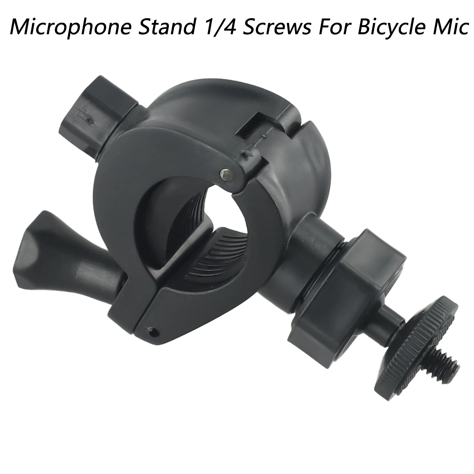 Hot Sales Microphone Stand Holder 1/4 Screws Mount Bracket For Motorcycle Handlebar Mount Bracket Camera Handle Holder