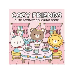Cozy Corner Coloring Book for Adults and Teens Graffiti Painting Book Educational Doodles Book Toys For Relaxation Gift