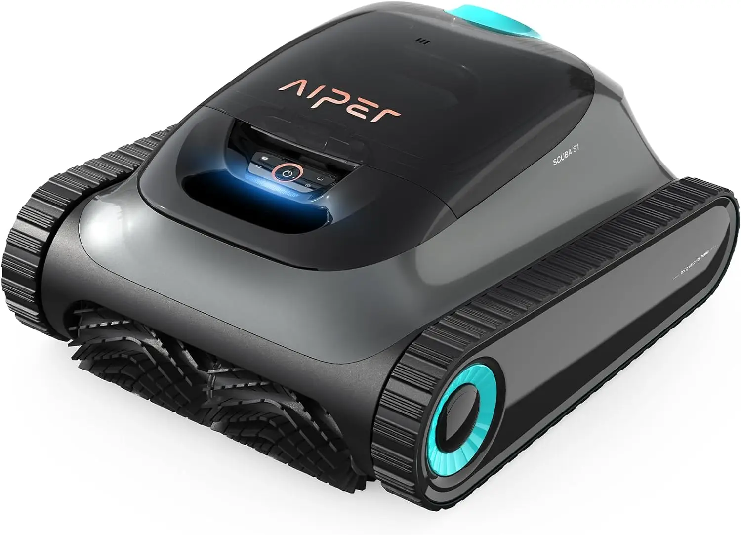 (2024 Upgrade) AIPER Scuba S1 Pool Vacuum for Inground Pools, Cordless Robotic Pool Cleaner, Wall and Waterline Cleaning