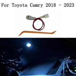 Central Control Storage Atmosphere Light LED Car Interior Water Cup Storage Box Light For Toyota Camry 2018 2019 2020 2021 2022