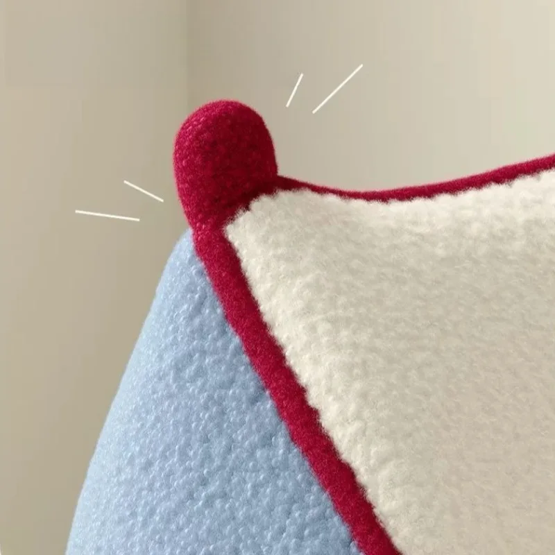 Large Lazy Sofa Cover Modern Cartoon Bean Bag Covers Ear Shape Comfortable Fabric Sofa Cover Simple Living Room Decoration