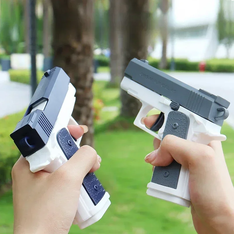 Pistolet à eau de bataille de plage d'été, jouet de jeu d'eau pour enfants, cadeau pour parents