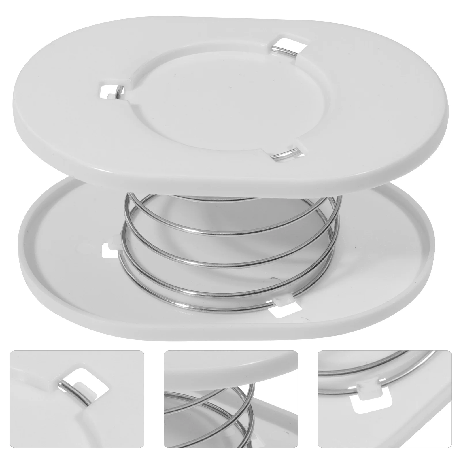 

2Pcs Tissue Box Stretcher Strong Stable Design Easy Use Bathroom Supply Home Hotel Accessories Tissue Box Spring