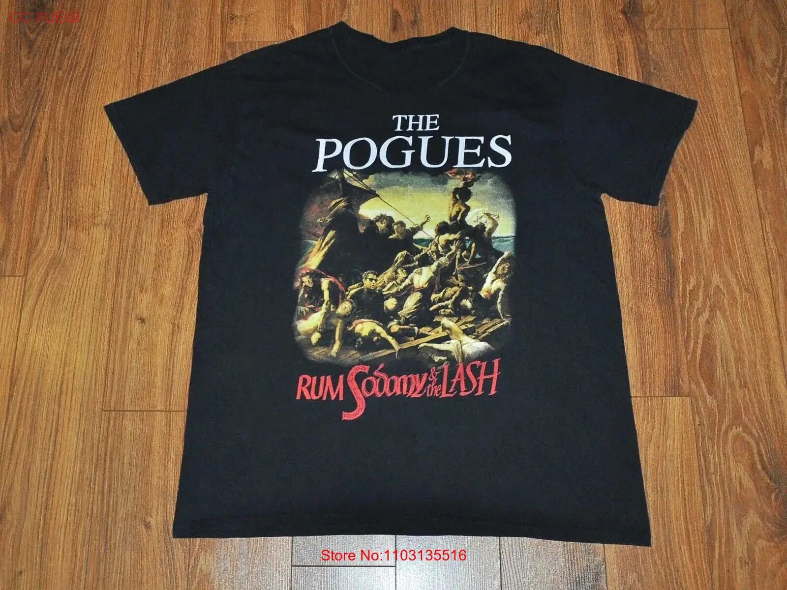 THE POGUES - Rum, Sodomy, the Lash TOUR T-Shirt Unisex All Size S To 5XL LL1899 long sleeves