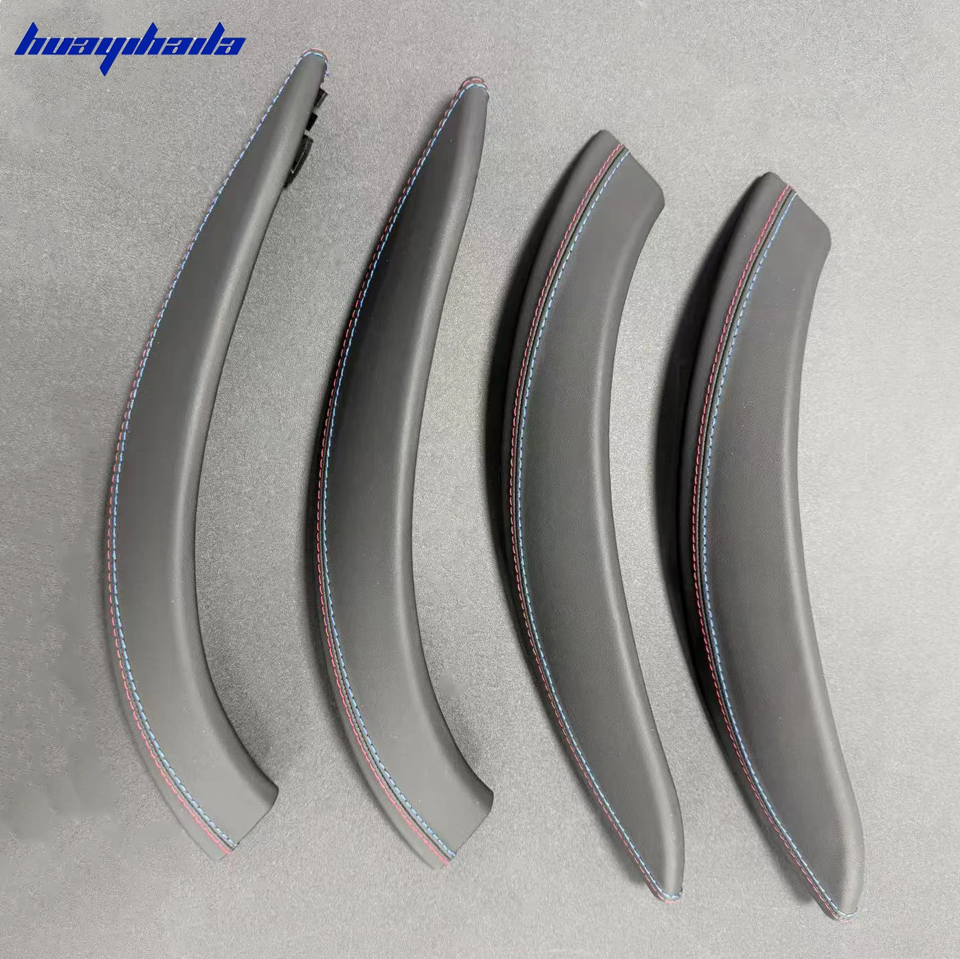 Hot Selling F30 F31 Leather Car Door Handle Inside Pull Trim Cover for 3 4 Series M3 M4 F30 F31 F32 F33 F80 F82 F83 F84
