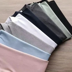 100%Cotton Polo Shirts Men's Custom Casual Solid Color Fit Short Sleeve High Quality Fashion Male Lapel T-shirt Tops