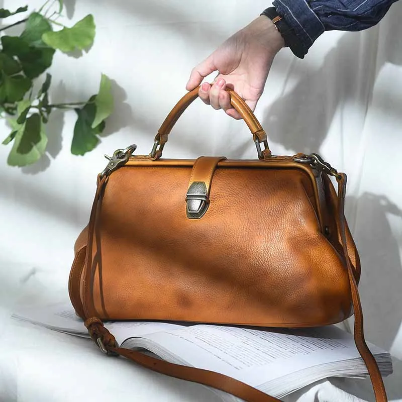 PNDME borsa da donna in vera pelle di lusso di alta qualità moda naturale vera pelle bovina borsa a tracolla di grande capacità