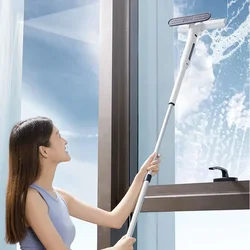 Scraping Glass Fabulous Tool Household Wipes Outer Window Cleaning Tool Double-Sided Stripe Telescopic Rod Wiper Blade