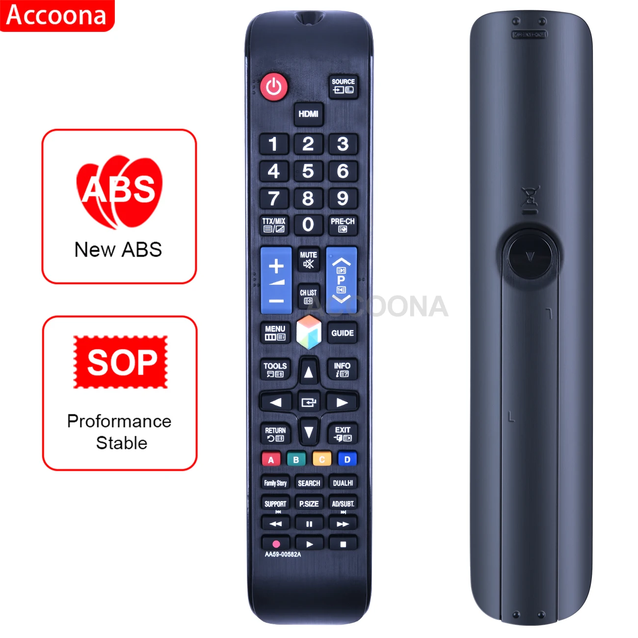 New AA59-00582A Replace Remote for Samsung TV Sub AA59-00580A AA59-00637A