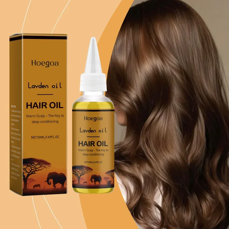 

Hair Nourishing & Strengthening Oil - Moisturizes Repairs Damaged Hair Enhances Volume Softness Shine Relieves Dryness Itchiness