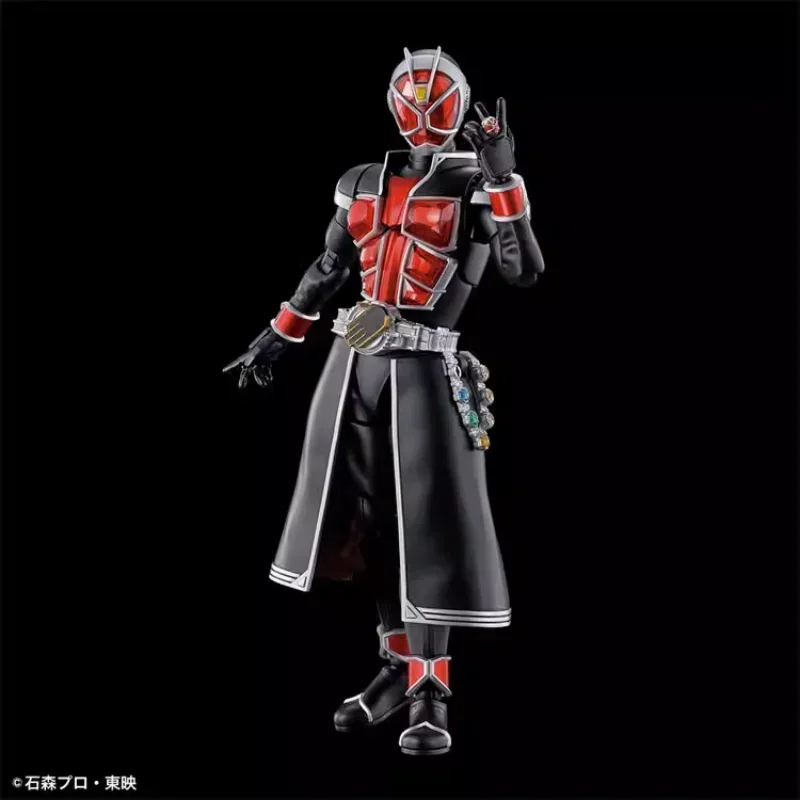 Bandai Original Anime Figure-rise Standard Masked Kamen Rider WIZARD Action Figure Toys Collectible Model Gifts for Children