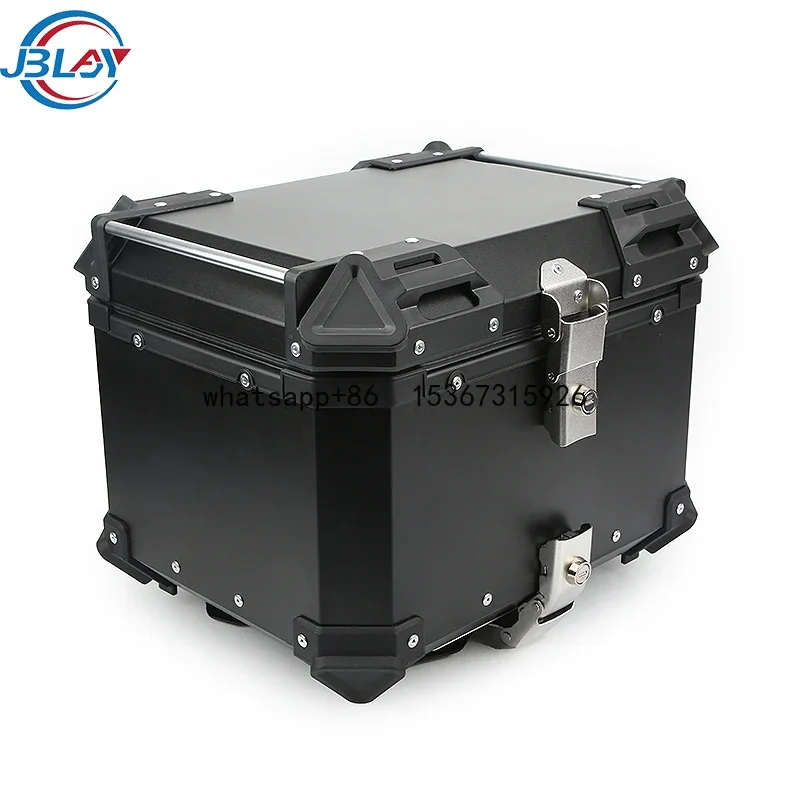 

Factory Supplies Motorcycle Trunk Accessories 45L Tail Box For Motorcycle Aluminum Top Box Hot Sale