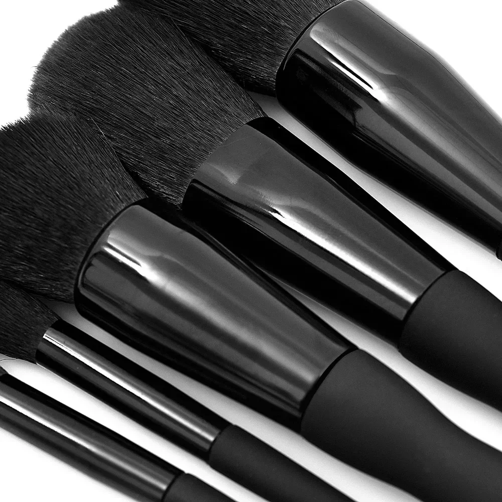 Super Soft Makeup Brushes Set para Mulheres, Loose Powder Blush, Make Up Brush, Ferramenta de Beleza, Fundação, EyeShadow, Fundação, 9Pcs