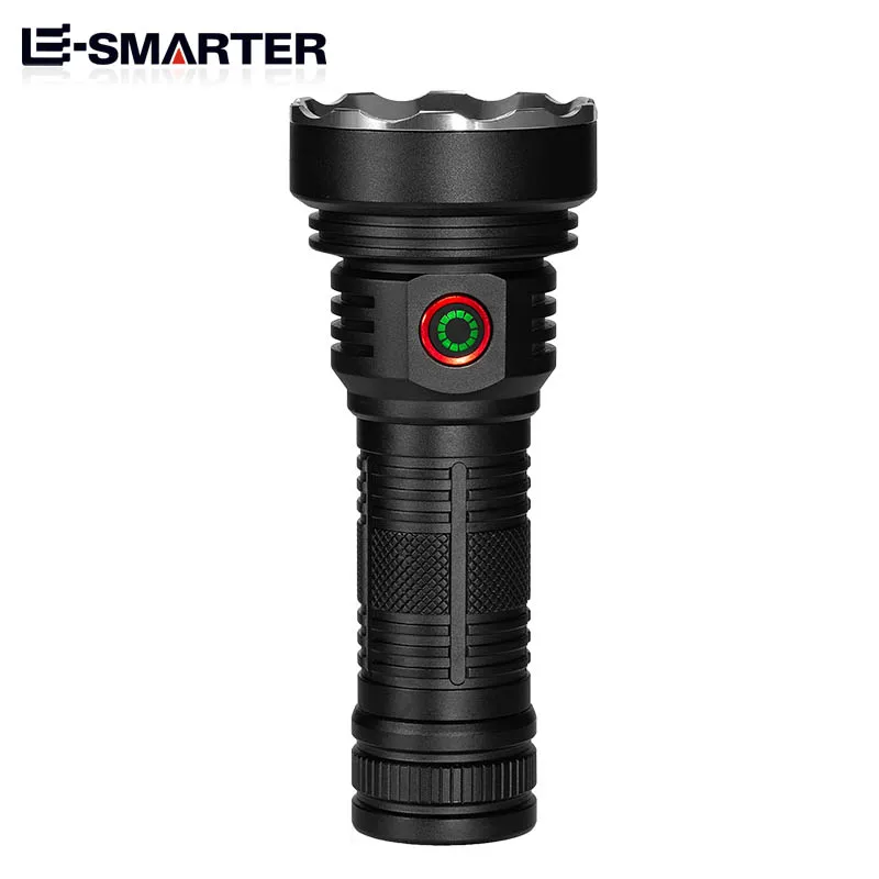 Rechargeable Tactical Flashlight 19LED 3200Lm EDC Torch 5 Lighting Modes Outdoor Camping Fishing Hunting Super Bright Flashlight