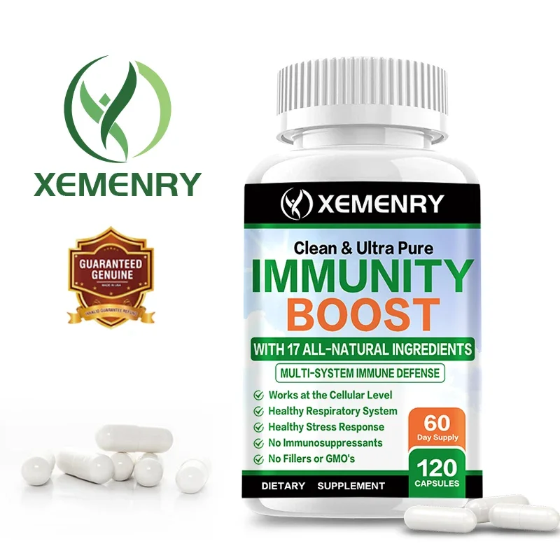 

Immunity Boost Capsules - with Elderberry, Propolis, Zinc - Boosts Energy Levels and Strengthens The Immune System