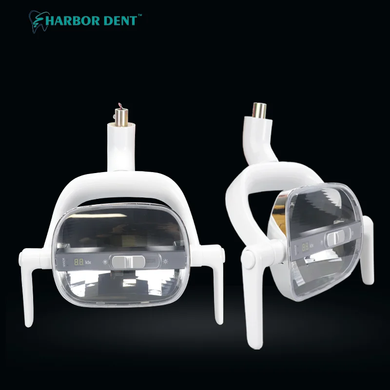 Dental Chair Reflector Shadowless Surgical Light Dental Oral Reflector Light Dual Color Reflector Light Yellow and White LED