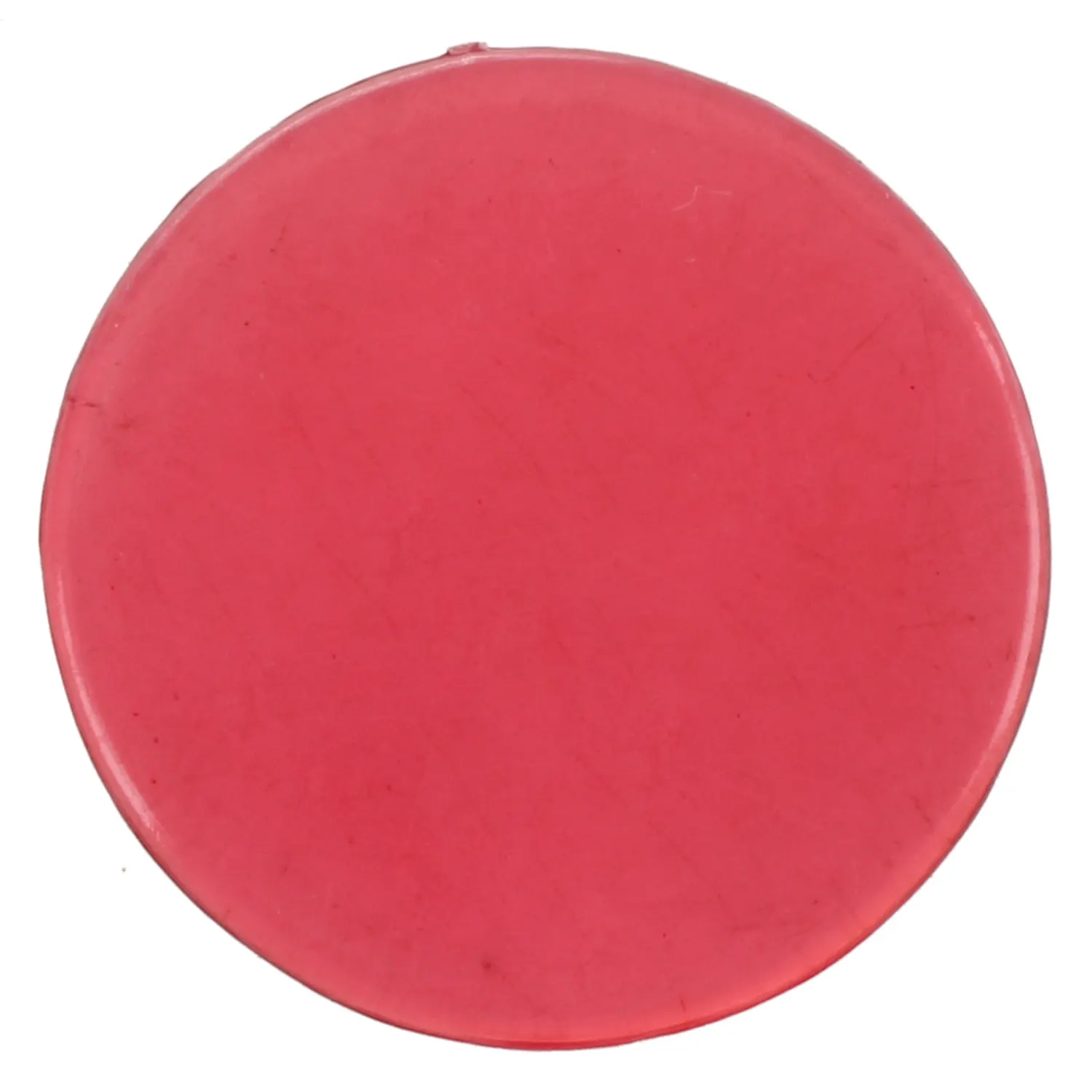 ABNH 100Pcs Clear Red Plastic Bingo Chips 1.9cm