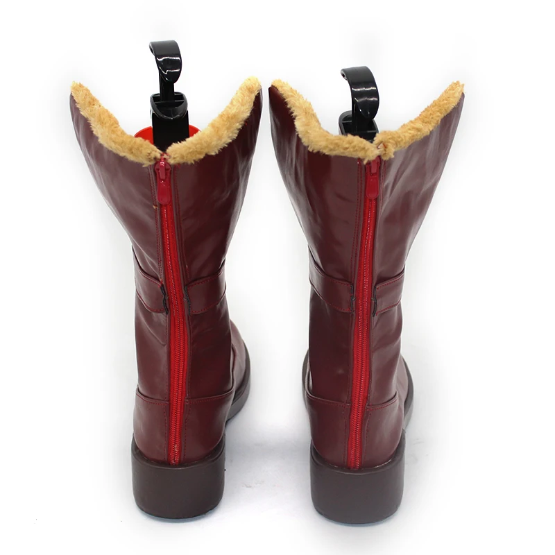 Cães vadios Rimaud Cosplay Sapatos, PU Anime Botas, Halloween Carnaval Prop, Custom Made