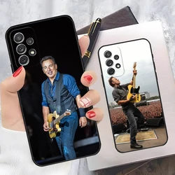 Bruce Springsteen Signed Phone Case for Samsung Galaxy A33 A31 A50 A32 S23 S24 Ultra S21 S22 S20 M54 Back Cover