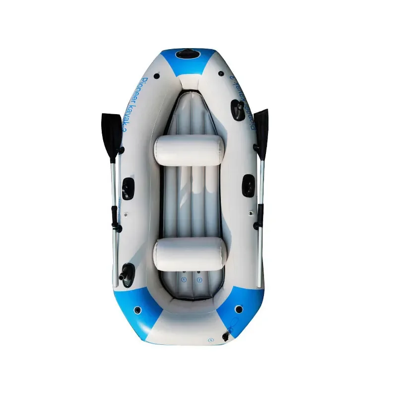 

Rubber Boat Thickened Inflatable Boat Kayak Fishing Boat, Inflatable Shop Fishing Boat, Thickened 2/3/4/5 Person Drifting Boat
