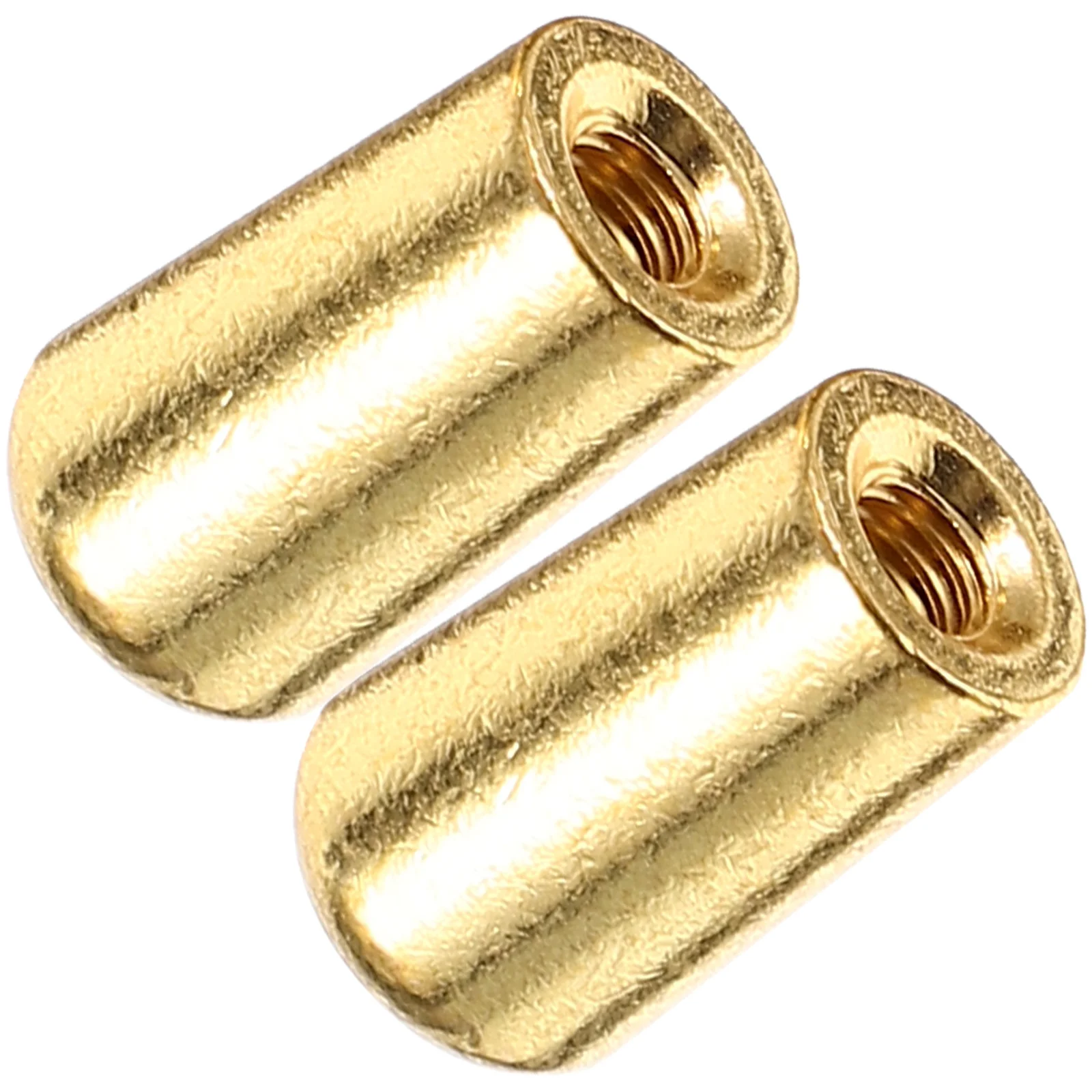 

2 Pcs Electric Guitar Gear Toggle Switch Tips Volume Knob Thread Caps Metal for