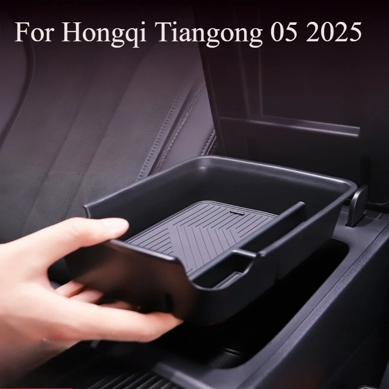 

For Hongqi Tiangong 05 2025 Center Console Organizer – Custom Storage Box & Dashboard Accessory