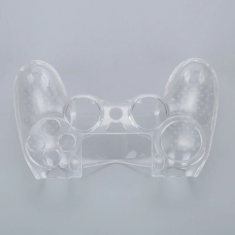 Transparent Hard PC Protector Clear Cover Skin Case for PS4 Controller