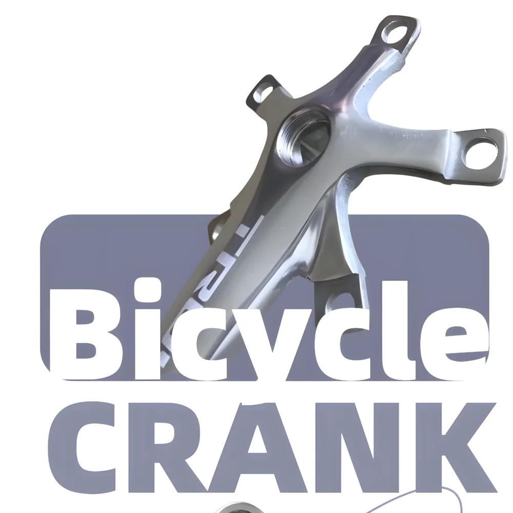 

Велосипедная шатун 110 BCD с квадратным отверстием, шатуны из алюминиевого сплава, длина 170 мм, 165 мм, складные детали BMX для велосипеда, серебристый цвет