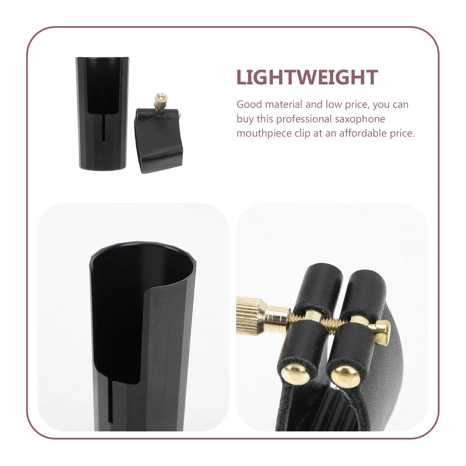 

Saxophone Head Cap Alto Mute Music Instrument Musical Saxaphone Mouthpiece Abs Professional Miss Truing Tool Woodwind