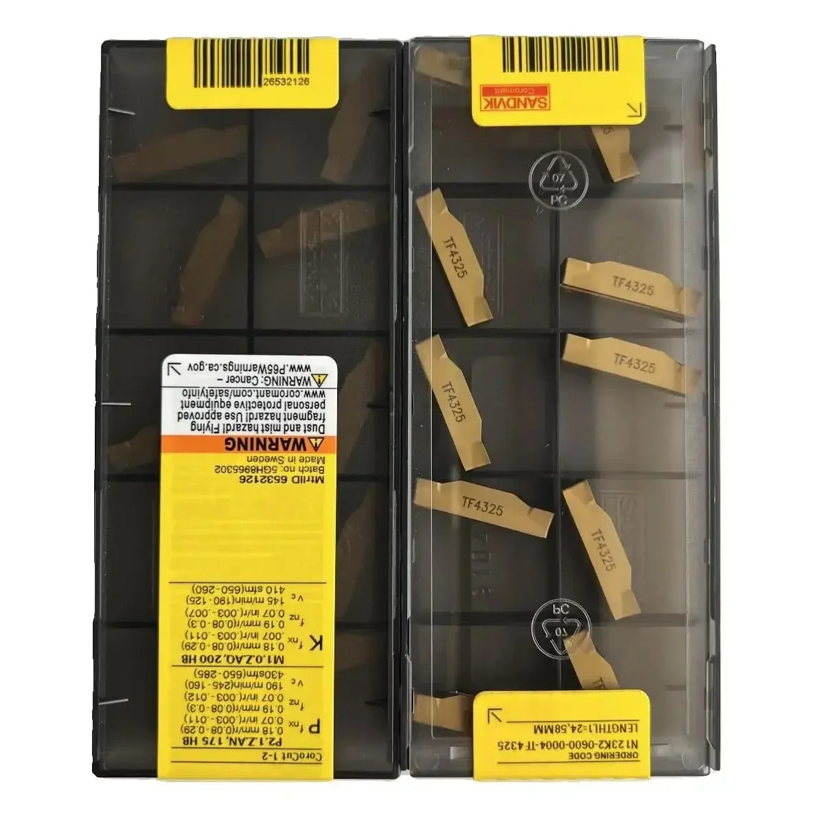 

N123K2-0600-0004-TF 4325 /Alloy blade 10 PCS