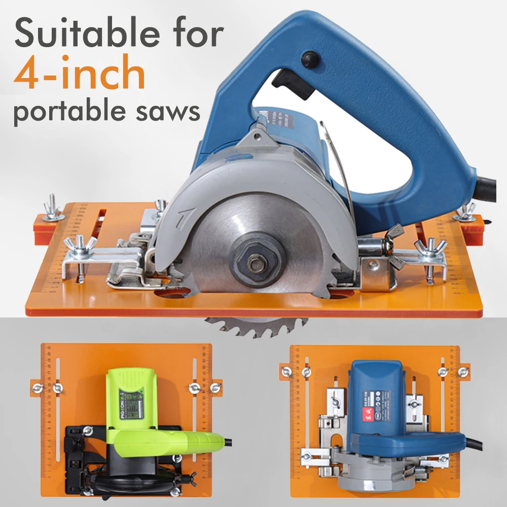 Upgrade Cutting Machine Special Bottom Plate Trimming Machine Accessories Adjustable Cutting Machine Guide Plate of Workbench