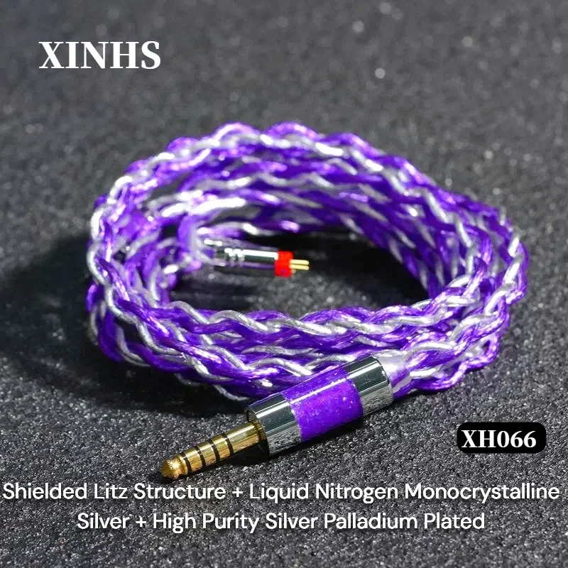 

XINHS XH066 Litz Construction High Quality IEM Cables Are Suitable For Use With A Variety Of Popular Headphones On The Market