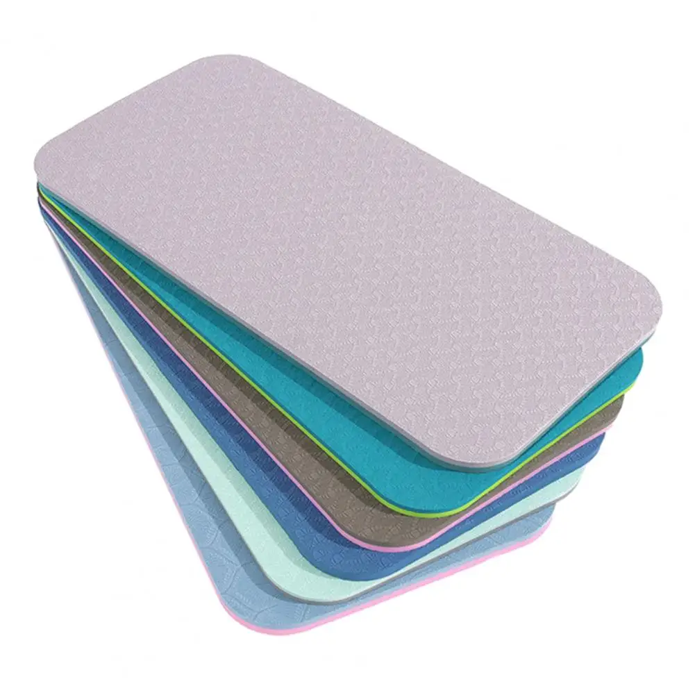 Mini TPE Yoga Mats Anti-slip Sport Fitness Knee Mat Small Blanket Yoga Pilates Gymnastics Knee Pad Mat Pain Relief Elbows Pad