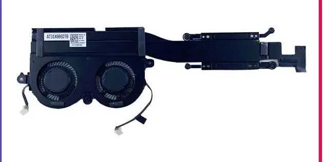 

0V7PMV Новый охлаждающий вентилятор с радиатором для Dell XPS 13 9305