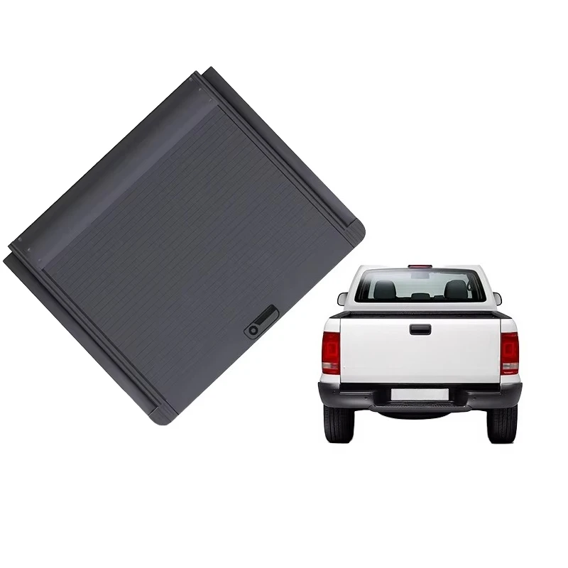 

Popular Wholesale Auto Factory Price Manual Roll up Truck Pickup Bed Cover Manual Tonneau Cover Roller Lid for Amarok 2010+