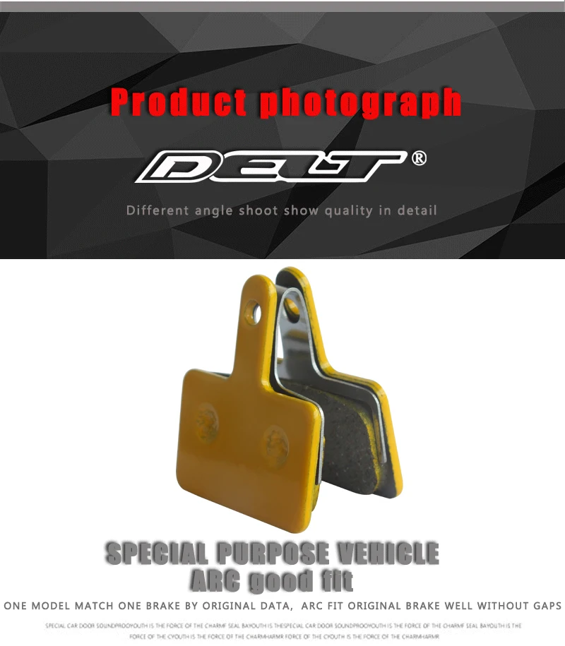 DELT 4 زوج السيراميك دراجة مكبح قرصي الوسادة ، ل B01S ، MT200 ، أوريغا ، برو ، M375 ، M395,486,485,475,446,515,445,525,T615,675,805