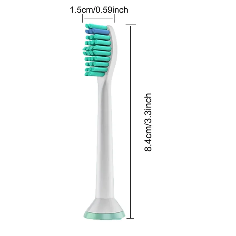 8-36 Pcs Replacement Toothbrush Heads Compatible with Philips Electric Brush Head 1100 2100 4100 4300 5100 5300 6100 6500 etc