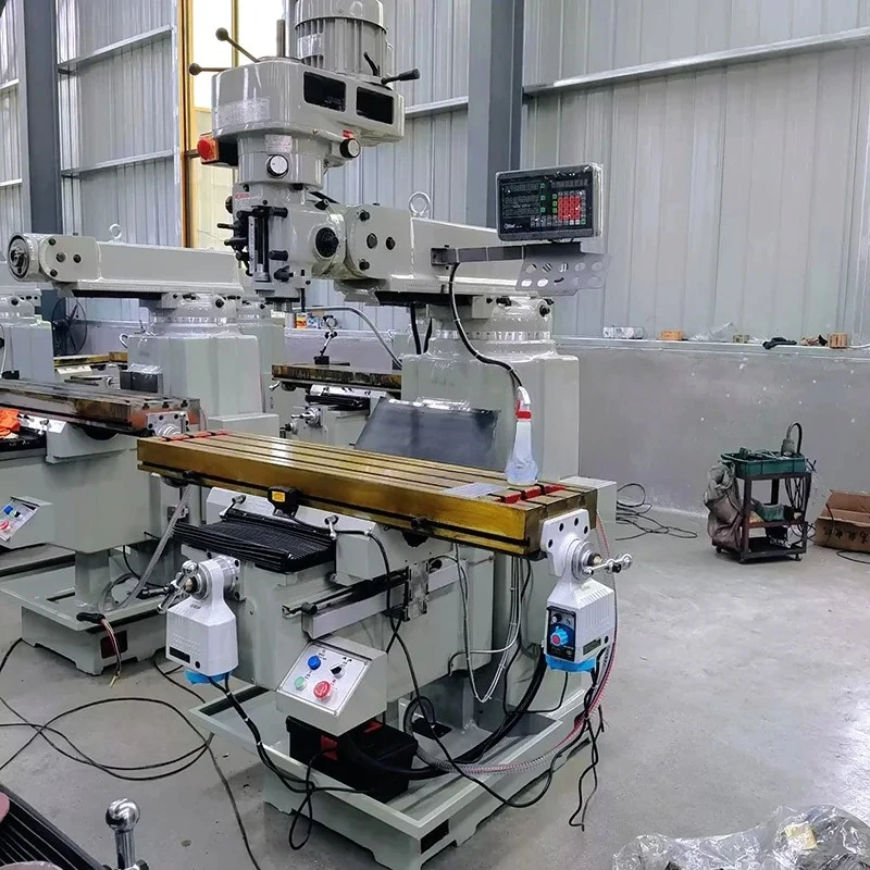 Turret milling machine M4/5/6 dual-purpose CNC high-speed lifting rocker arm precision milling machine