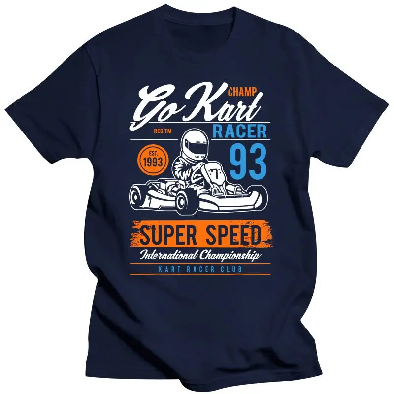 Vintage Go Kart T Shirt 90S Racing Karting Pilots Gift