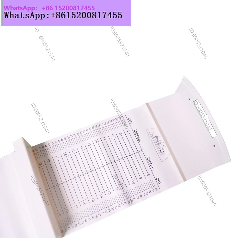 1PCS   High quality   Soft PVC material Baby height ruler Baby height measuring cloth