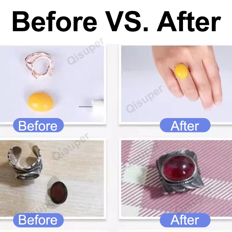 Transparent Rhinestone Jewelry Glue Phone Repair Crystal Bead Precision Contact Adhesive Textile Fabric Clothes Craft Gel Cement