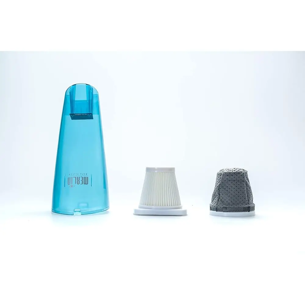 Merlin 2 In 1 Mini Handheld/Sti 500 Watt Bagl Corded Vacuum With Tools (Blue)